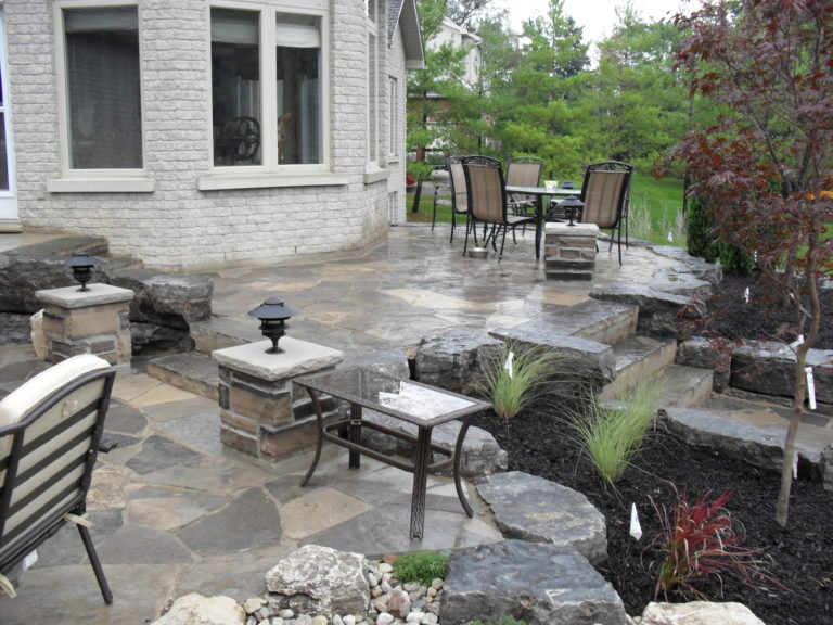 Flagstone Patio Designs